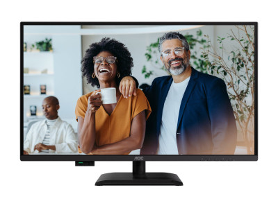 AOC : 27IN IPS QHD 350CD/HDMI/ DP/4USB/2USB-C/USB-C DOCK/HP/HAS