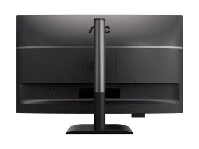 AOC : 27IN IPS QHD 350CD/HDMI/ DP/4USB/2USB-C/USB-C DOCK/HP/HAS