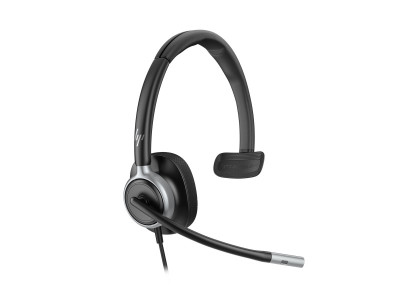 HP - Poly : HP POLY MISSION 615 MONAURAL USB WIRED HEADSET (BULK)