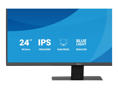 Iiyama : 23.8IN ULTRA THIN IPS PANEL 192 0X1080120HZ 1MS 350CD/M 1500:1 1