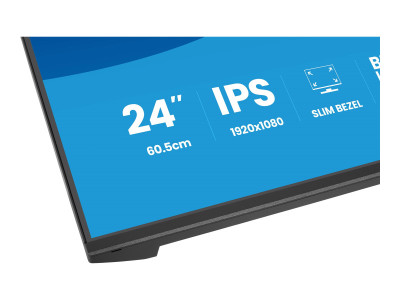 Iiyama : 23.8IN ULTRA THIN IPS PANEL 192 0X1080120HZ 1MS 350CD/M 1500:1 1