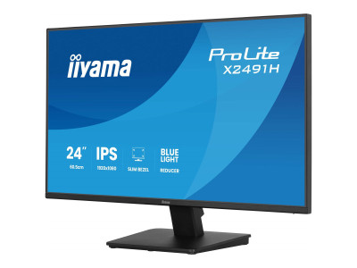 Iiyama : 23.8IN ULTRA THIN IPS PANEL 192 0X1080120HZ 1MS 350CD/M 1500:1 1