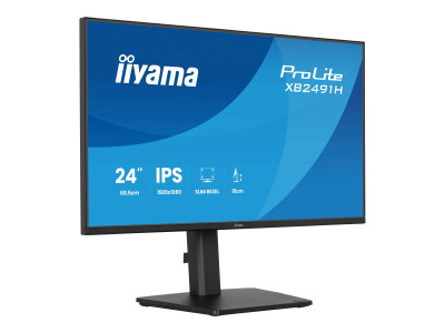 Iiyama : 23.8IN ULTRA THIN IPS PANEL 192 0X1080120HZ 1MS 350CD/M 1500:1 1