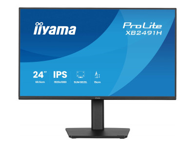 Iiyama : 23.8IN ULTRA THIN IPS PANEL 192 0X1080120HZ 1MS 350CD/M 1500:1 1
