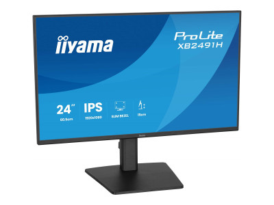 Iiyama : 23.8IN ULTRA THIN IPS PANEL 192 0X1080120HZ 1MS 350CD/M 1500:1 1
