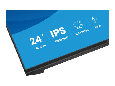 Iiyama : 23.8IN ULTRA THIN IPS PANEL 192 0X1080120HZ 1MS 350CD/M 1500:1 1