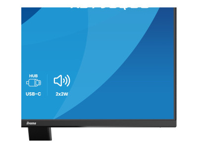 Iiyama : 27IN IPS QHD 350CD/ HDMI/DP/2USB/HP