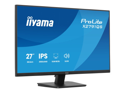 Iiyama : 27IN IPS QHD 350CD/ HDMI/DP/HP