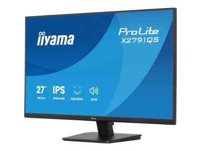 Iiyama : 27IN IPS QHD 350CD/ HDMI/DP/HP