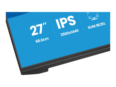 Iiyama : 27IN IPS QHD 350CD/ HDMI/DP/HP