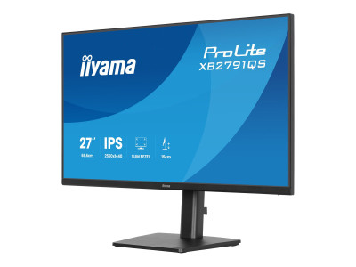 Iiyama : 27IN IPS QHD 350CD/ HDMI/DP/HP/HAS