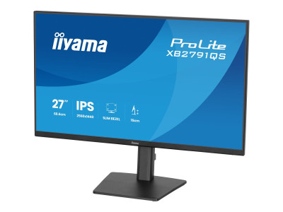 Iiyama : 27IN IPS QHD 350CD/ HDMI/DP/HP/HAS