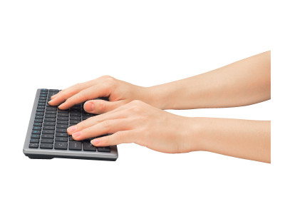 Kensington : KB435 EQ RECHARGEABLE MULTI-DEV ICE COMPACT KEYBOARD - FRANCE