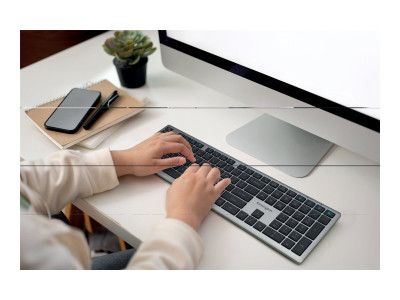 Kensington : KB535 EQ RECHARGEABLE MULTI-DEV ICE KEYBOARD - FRANCE (AZERTY)