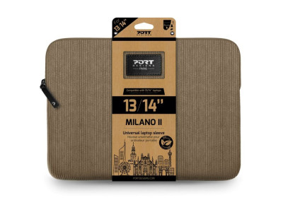 Port Design : MILANO II ECO SLEEVE 13/14 DESERT BROWN