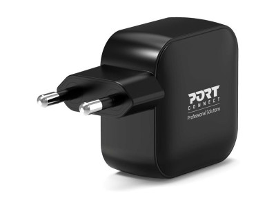 Port Design : WALL CHARGER TYPE C PD 100W GAN + CTOC cable 2 M - EU