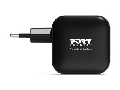 Port Design : WALL CHARGER TYPE C PD 100W GAN + CTOC cable 2 M - EU