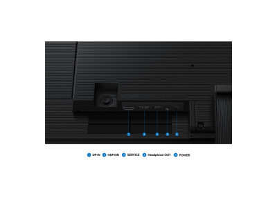 Samsung : 27IN FLAT UHD 4K 3840X2160 60 H Z IPS 5MS 300CD/M 16:9 3000:1 HD