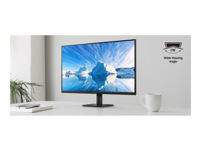Samsung : 27IN FLAT UHD 4K 3840X2160 60 H Z IPS 5MS 300CD/M 16:9 3000:1 HD