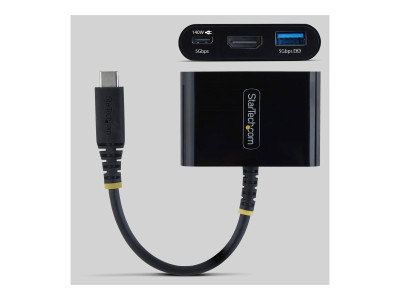 Startech : ADAPTATEUR MULTIPORT USB-C H DMI 140W 4K 60HZ USB 5 GBPS