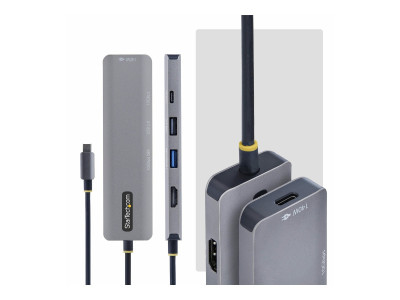 Startech : ADAPTATEUR MULTIPORT USB-C H DMI 140W 4K60HZ HUB 10 GBPS