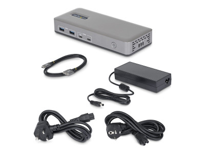 Startech : USB-C DOCKING STATION - TRIPLE-MONITOR DP/HDMI 4K60