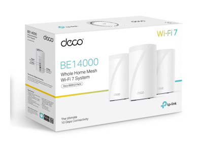 TP-Link : BE14000 WHOLE HOME MESH WI-FI 7 SYSTEMDECO BE68(3-pack (EU)MT798