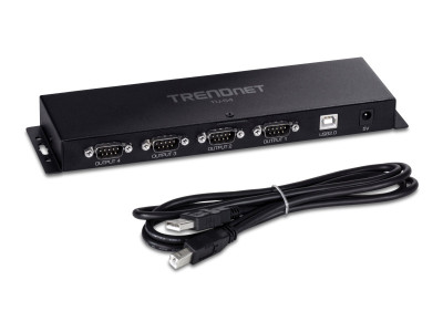 TrendNet : 4 PORT USB TO SERIAL RS232 ADAPETER