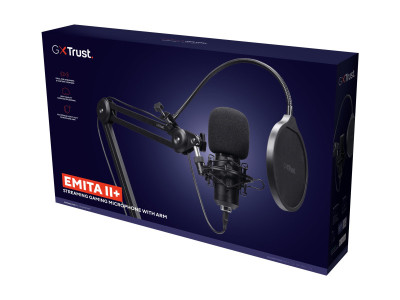 Trust : GXT270 EMITA II MICROPHONE avec ARM