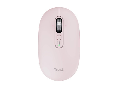 Trust : SERON HYPSCROLL SLIM WRLS MOUSE PNK