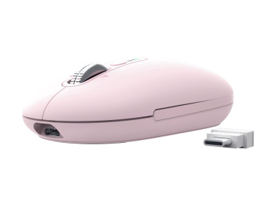 Trust : SERON HYPSCROLL SLIM WRLS MOUSE PNK