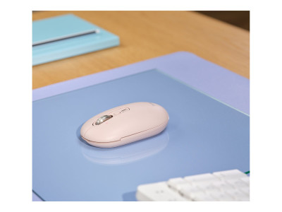 Trust : SERON HYPSCROLL SLIM WRLS MOUSE PNK