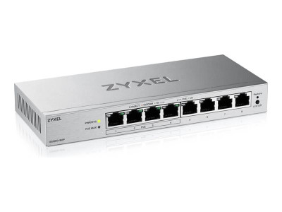 Zyxel : ZYXEL GS1200-8HP V3 8 PORT GIGA BIT POE+ WEBMANAGED DESKTOP SWIT