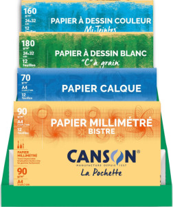CANSON Papier dessin 
