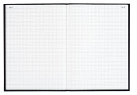 LE DAUPHIN Registre quadrillé 5x5, 340 x 225 mm, noir