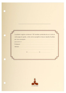 LE DAUPHIN Recharge pour classeur juridique, 297 x 210 mm