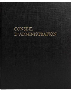 LE DAUPHIN Reliure standard Conseil d'Administration