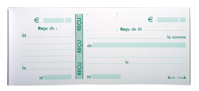 LE DAUPHIN Carnet à souche 