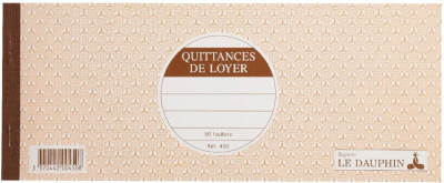 LE DAUPHIN Carnet à souche 