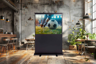 magnetoplan Écran Pull-Up, (L)1.940 x (H)1.090 mm, 16:9