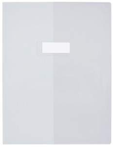 Oxford Protège-cahier Cristal Luxe, 170 x 220 mm, incolore