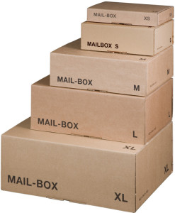 Restposten: SMARTBOXPRO Paket-Versandkarton MAIL BOX, Gr. XL