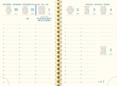 EXACOMPTA Agenda de poche SAD 13S VERONE, 2026/2027, 16 mois