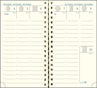 EXACOMPTA Agenda de poche SAD 16S, 2026/2027, 16 mois