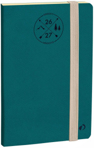 QUO VADIS Agenda Horizontal 24 SD Prestige, 2026/2027, bleu