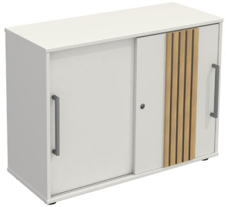 kerkmann Sideboard Oxford, 2 OH, 2 Schiebetüren, anthrazit