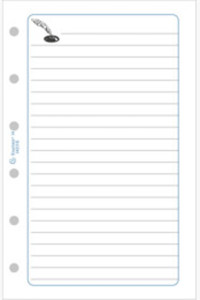 EXACOMPTA Recharge Exatime 17, 2026/2027, 1 semaine/2 pages