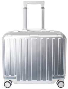 pavo Trolley pour déplacements d'affaires, aluminium, argent