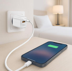 LogiLink USB-Ladeset, 2er Set: KFZ- & -Steckdosen-Adapter