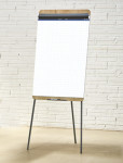 kangaro Flipchart-Block, 50 Blatt, 80 g/qm, blanko/kariert kangaro Flipchart-Block, 50 Blatt, 80 g/qm, blanko/kariert